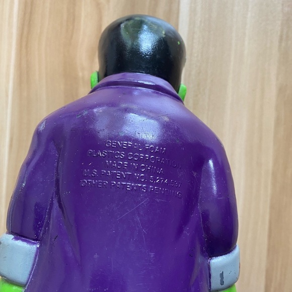 Rare Vintage Small Frankenstein Halloween Blow Mold Pathway Light  Cover Plastic - Picture 6 of 9